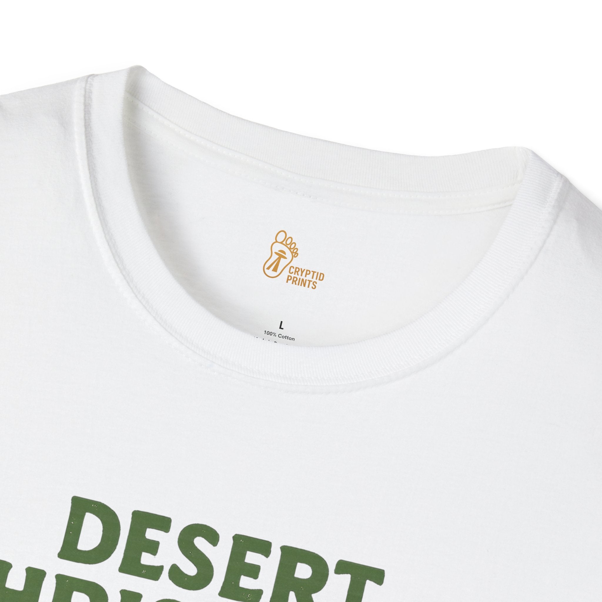 Desert Christmas Vibes Bigfoot Shirt - Santa Paws Christmas T-Shirt