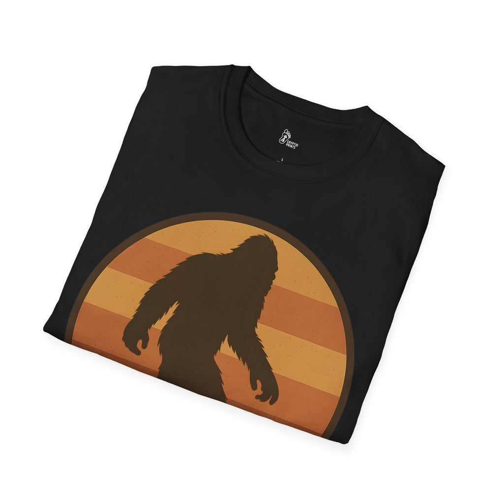 Retro Bigfoot T-Shirt - Cryptid Prints