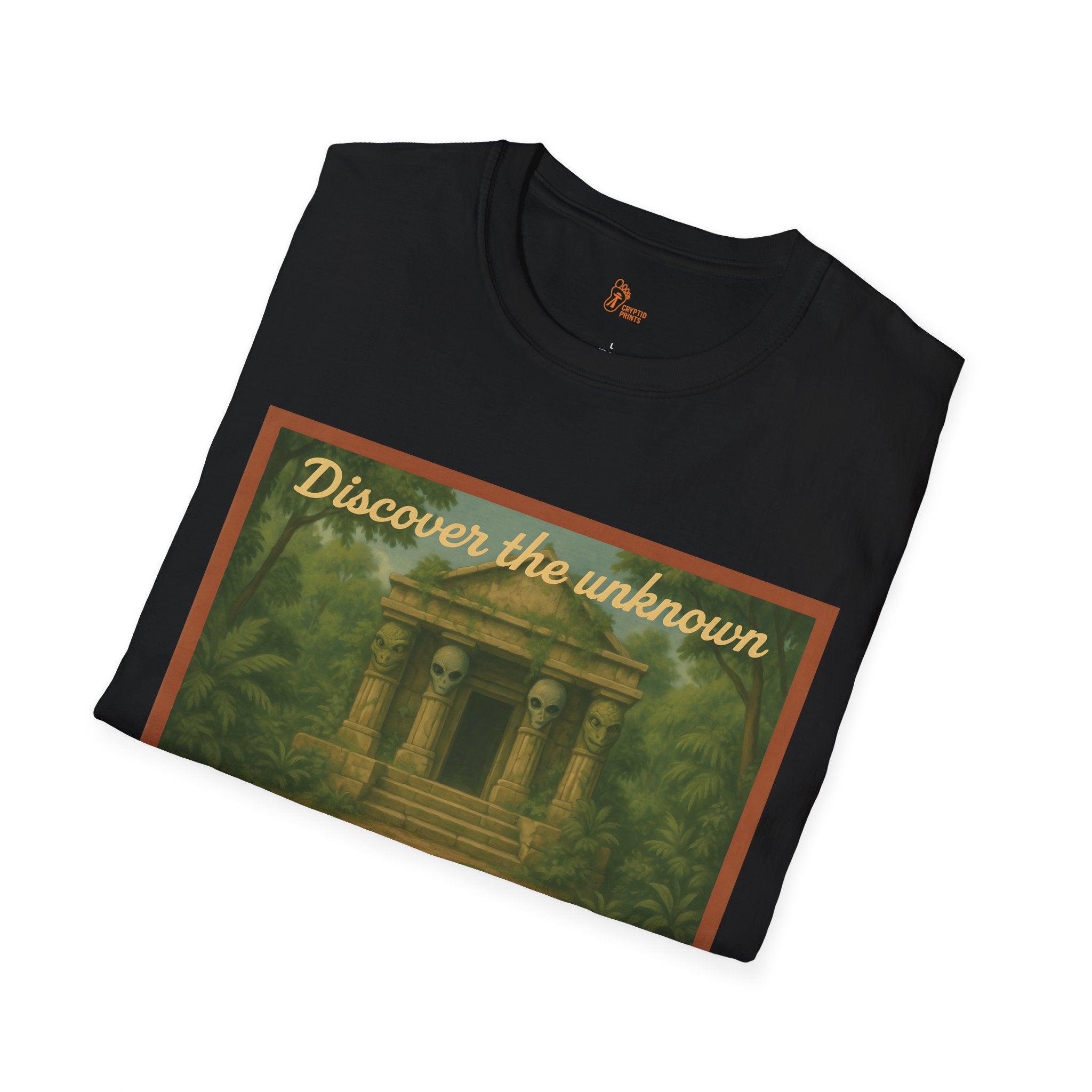 Discover the Unknown T-Shirt - Vintage Postcard Design
