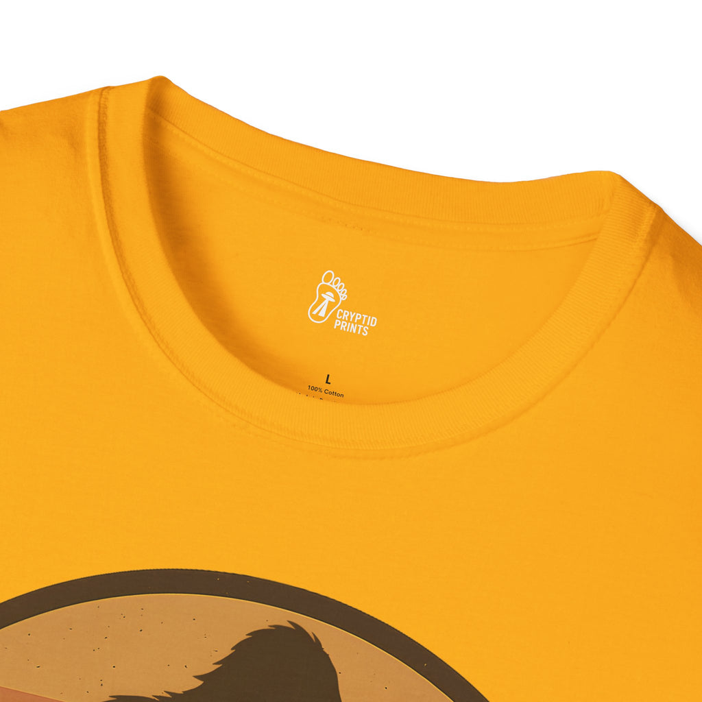 Retro Bigfoot T-Shirt - Cryptid Prints
