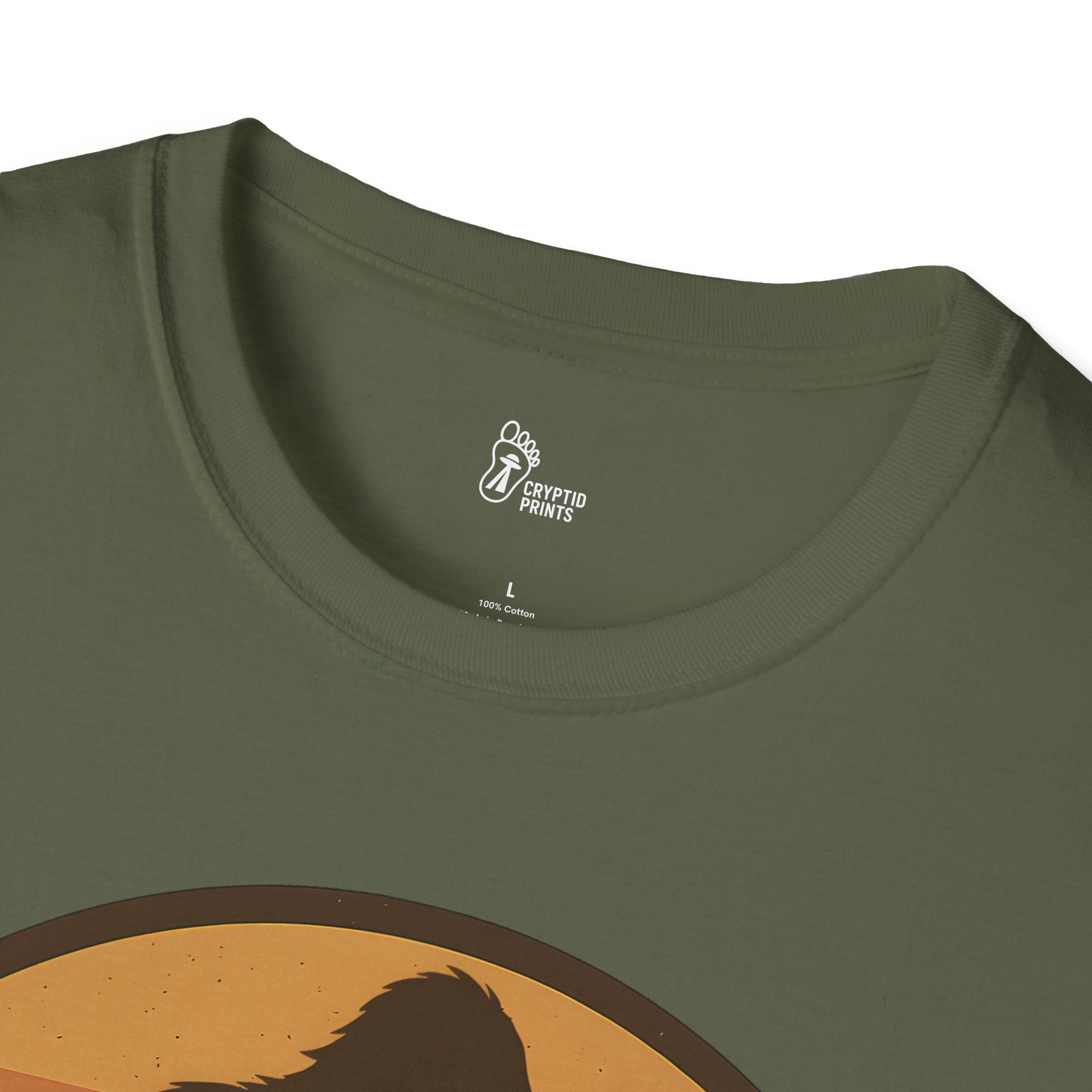 Retro Bigfoot T-Shirt - Cryptid Prints
