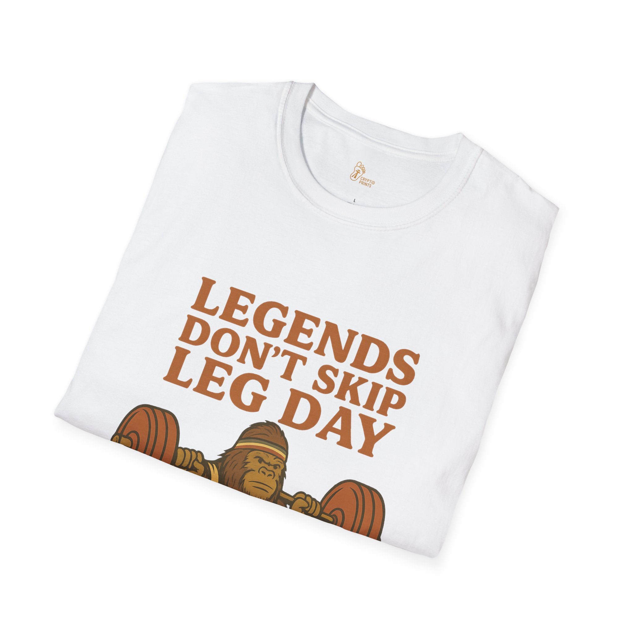 Bigfoot "Legends Don't Skip Leg Day - Cryptid Gym Design