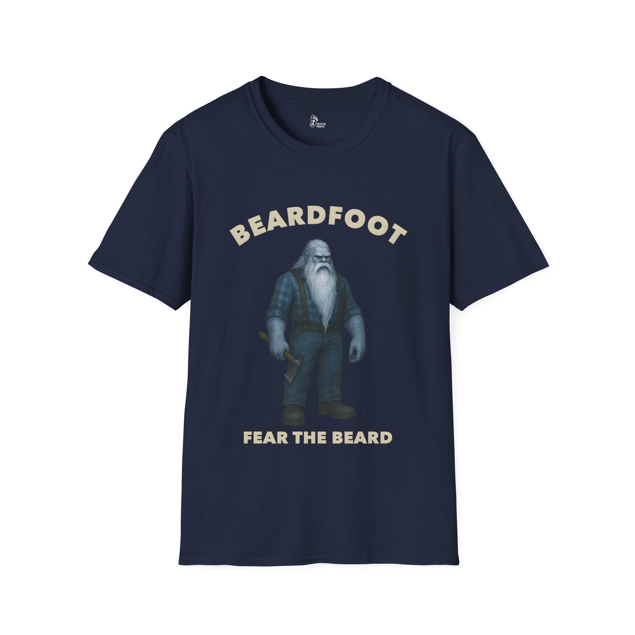 Bigfoot Beardfoot T-Shirt - Fear the Beard