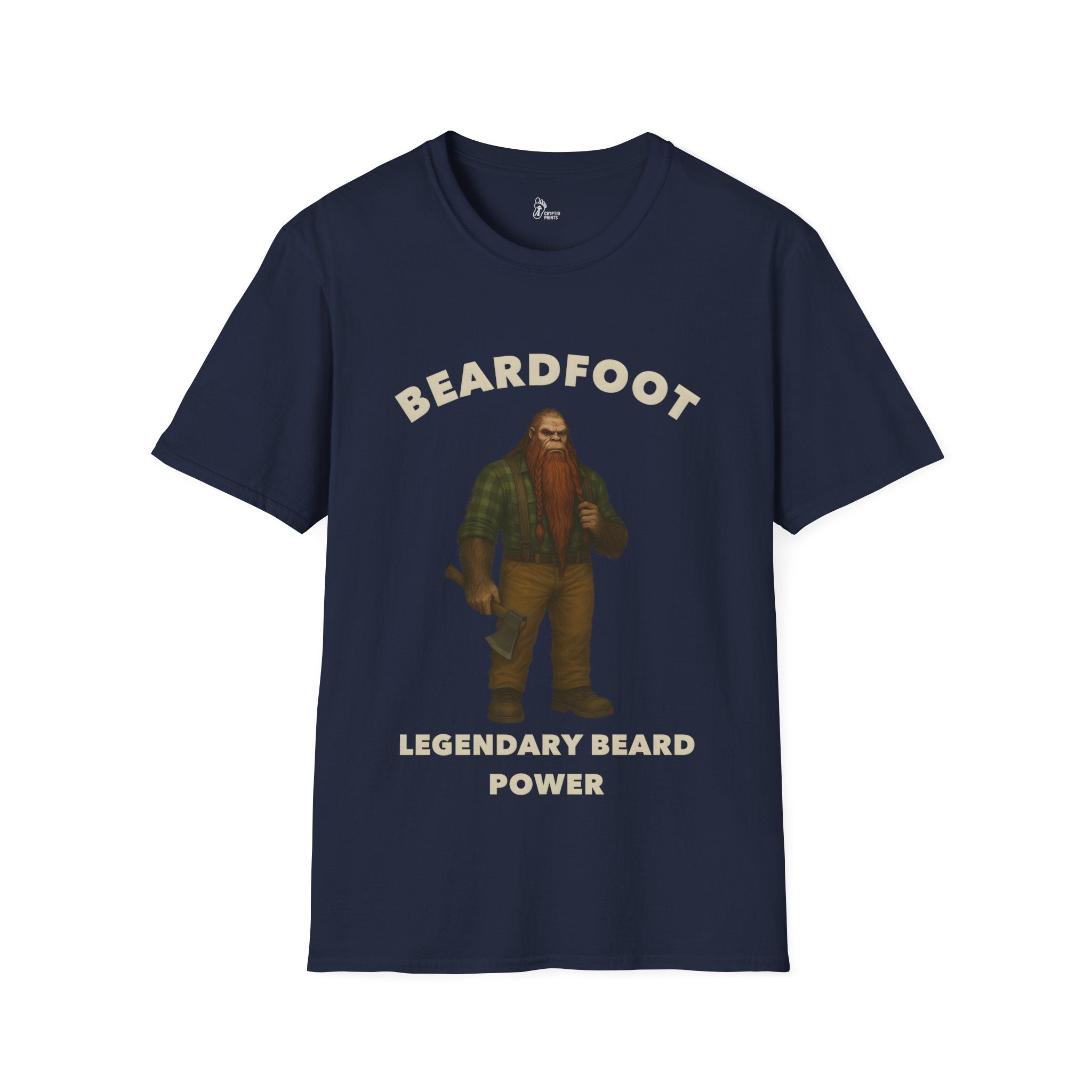 Bigfoot Beardfoot T-Shirt - Legendary Beard Power